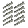 100 Tornillos Fix Con Tarugo N° 8 con Tope - Imagen 2